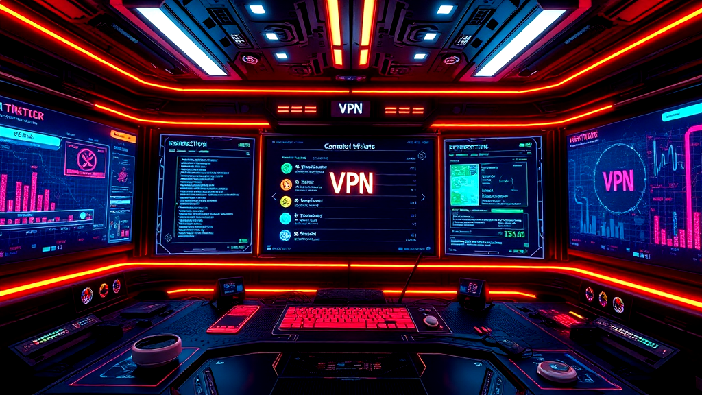 A Room With A Keyboard And A Keyboard And A Red Light