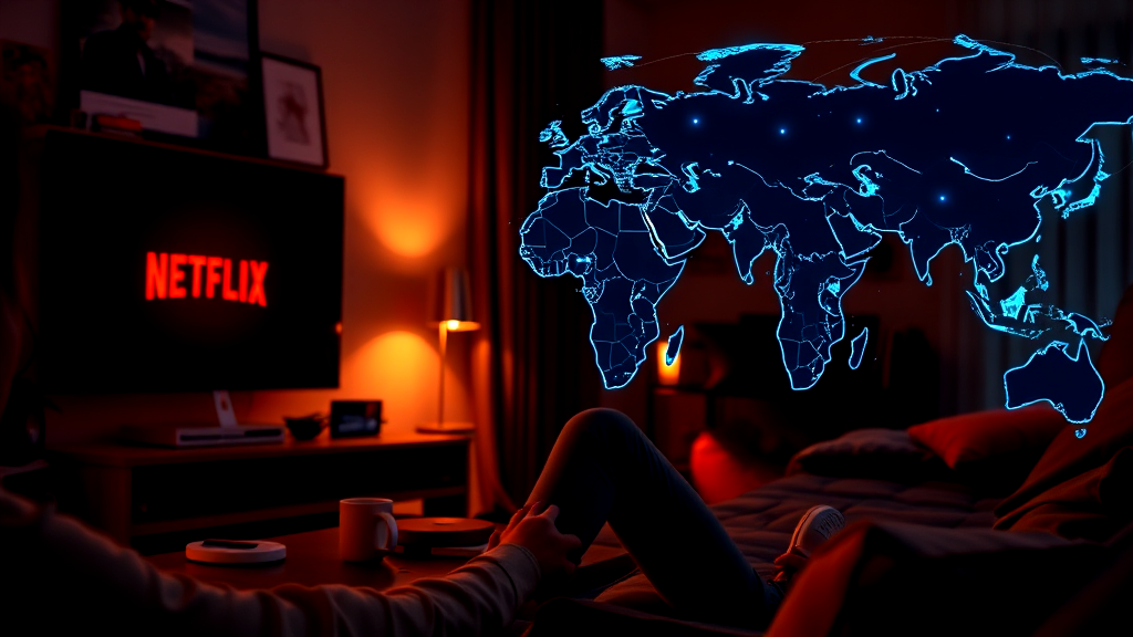 A Person Lying On A Bed With A Map Of The World