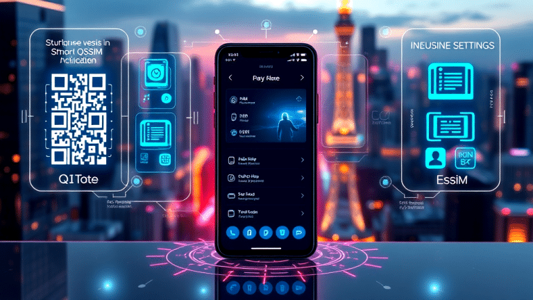 A Phone With A Screen On It