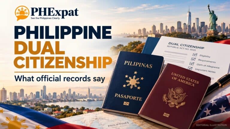 Philippine Dual Citizenship For Filipino Americans, Illustrated With Philippine And Us Passports And Republic Act 9225 Documents